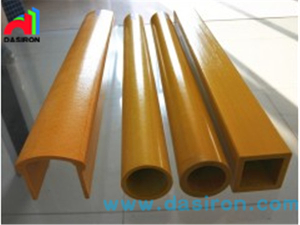 Glass fiber reinforced plastic profile, ladder threading pipe