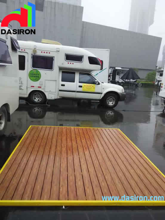 RV camping platform